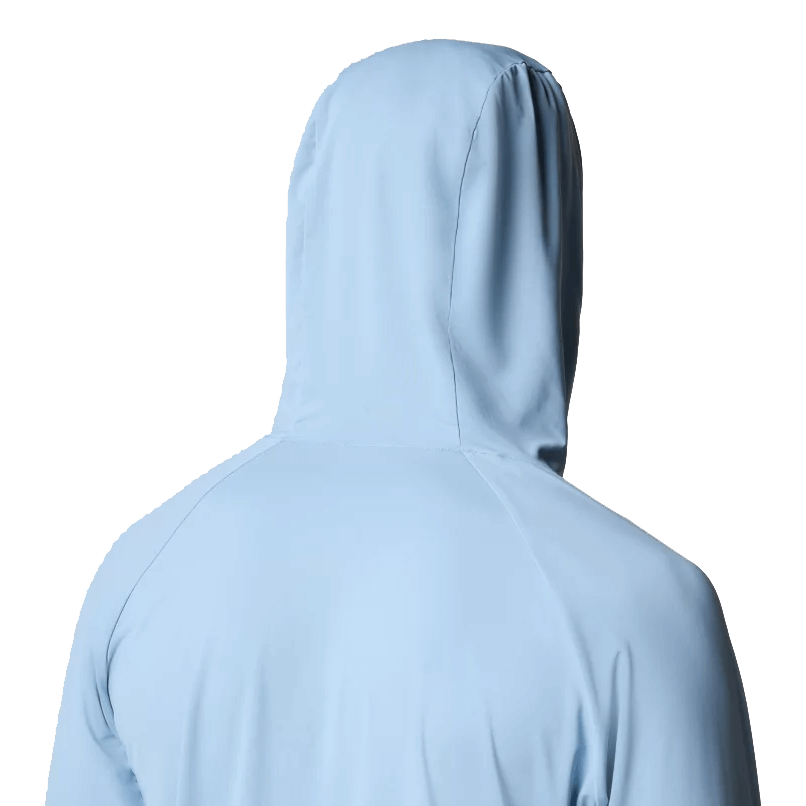 COLUMBIA SKIEN VALLEY HOODIE - RIPPLE BLUE HOOD