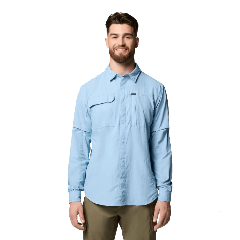 COLUMBIA SKIEN VALLEY LONG SLEEVE SHIRT - RIPPLE BLUE