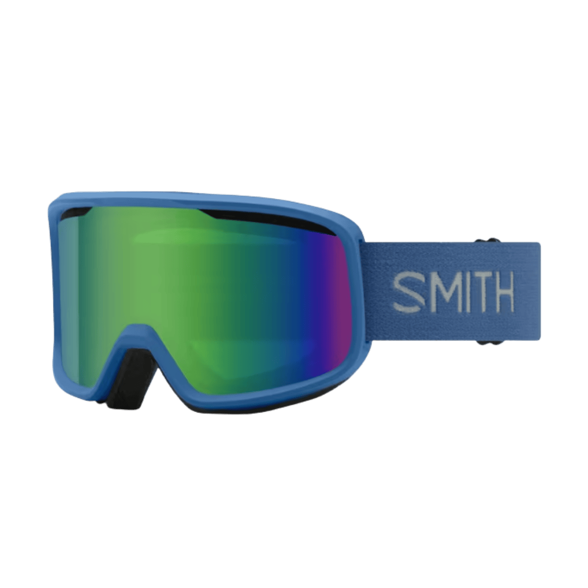 SMITH FRONTIER GOGGLE - TRUE BLUE - GREEN SOL-X MIR