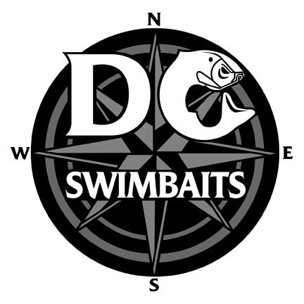 DC Swimbaits logo that goes to a collection of DC swimbaits.