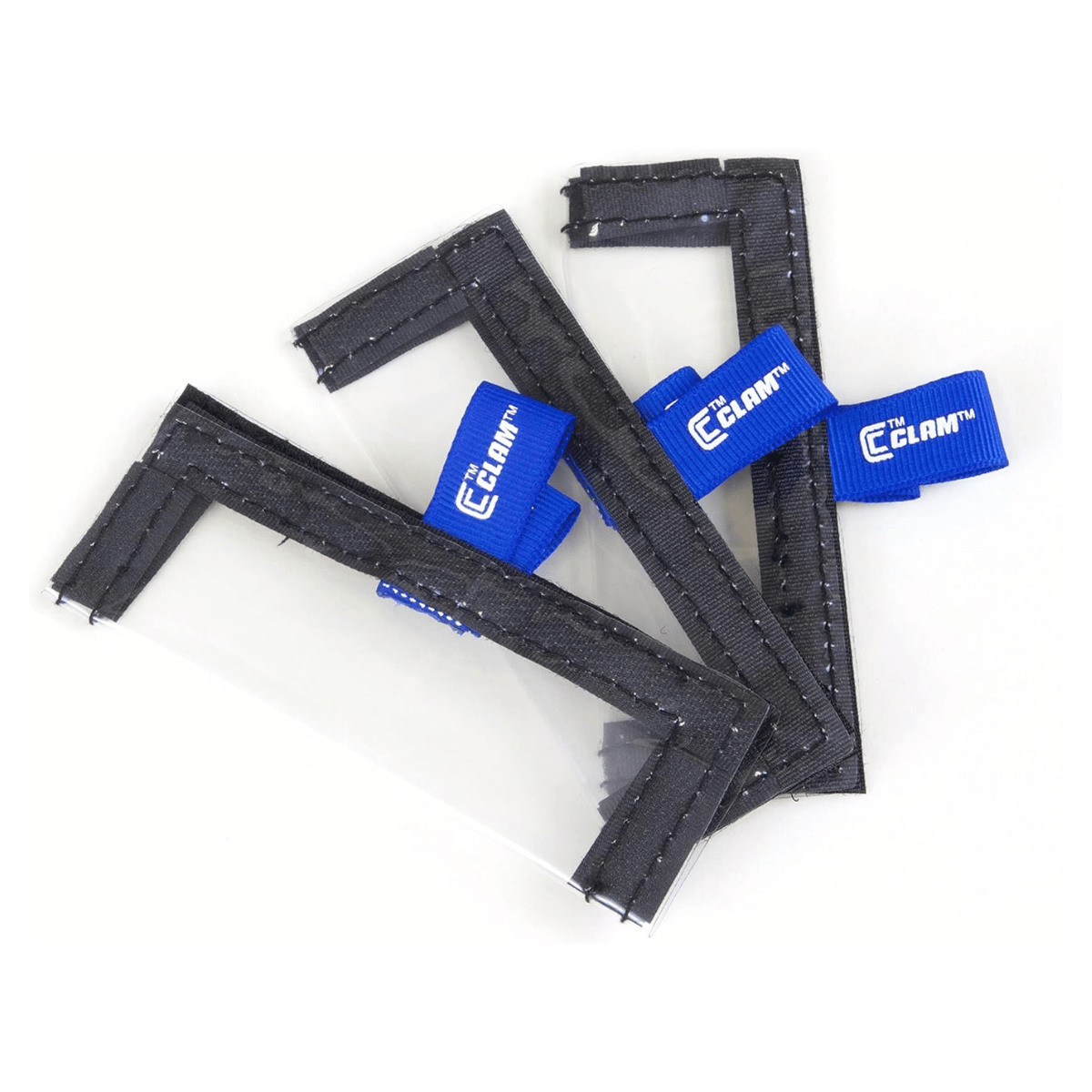 CLAM LARGE TACKLE POUCHES 3PK - 2` X 4`