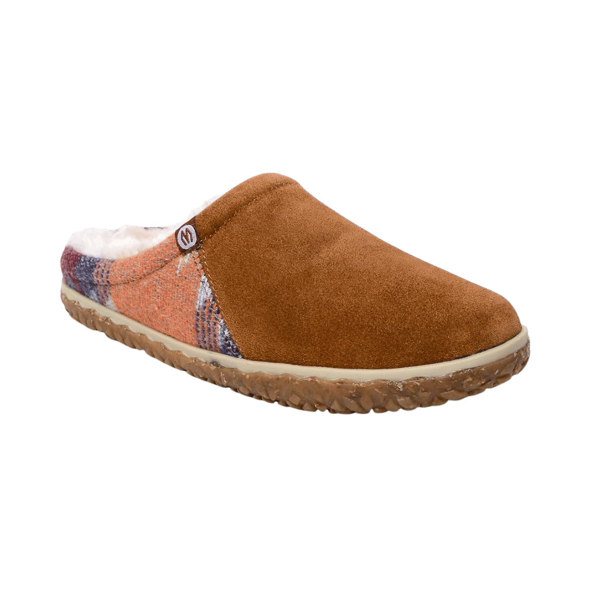 MINNETONKA MOCCASIN WOMEN'S TAHOE CLOG - BROWN MULTI