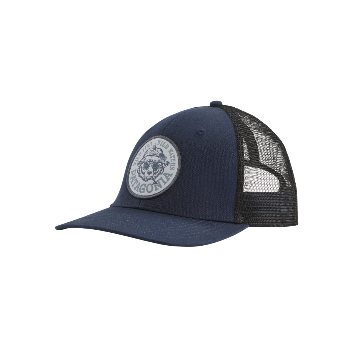 PATAGONIA TAKE A STAND TRUCKER HAT - ONE SIZE - NEW NAVY