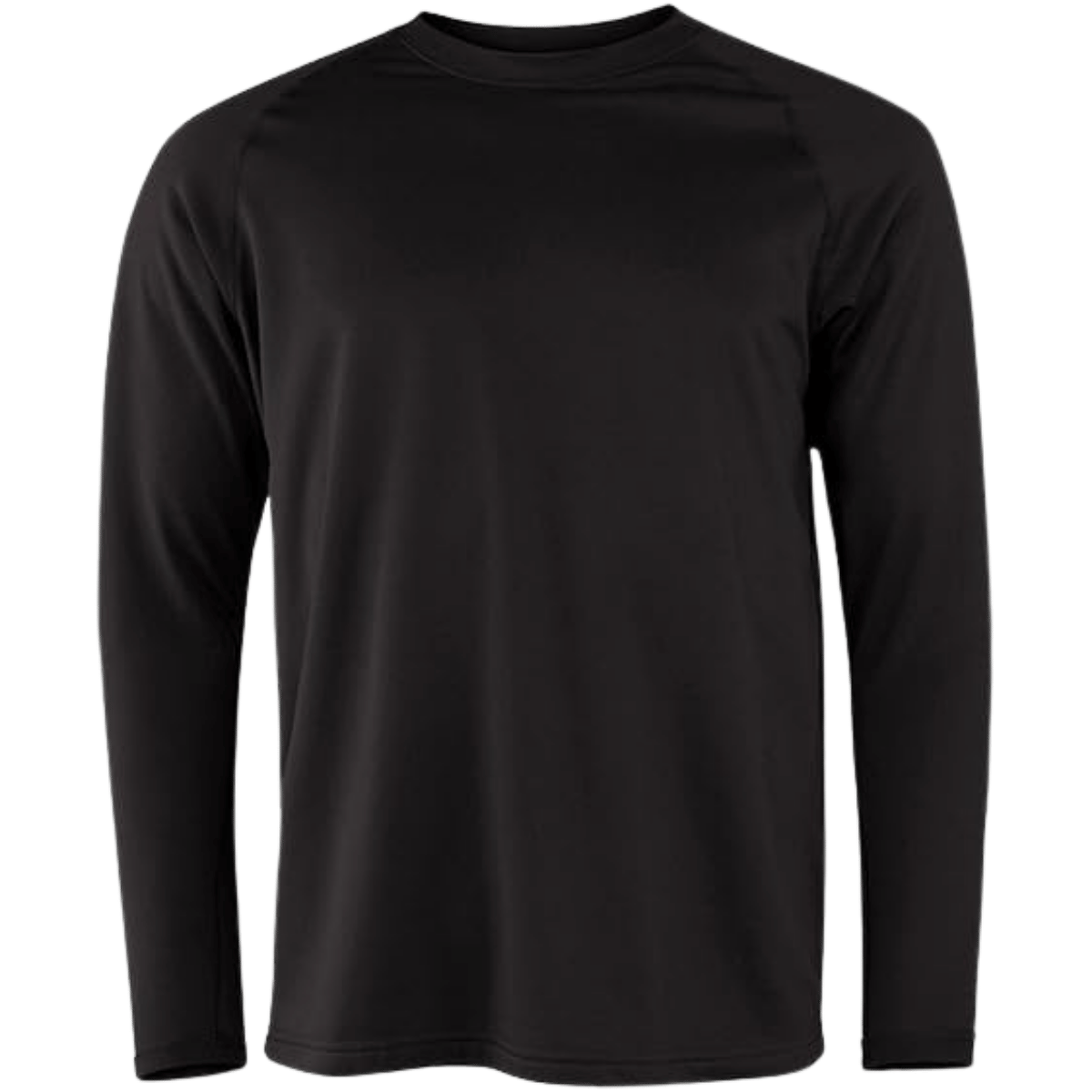 TERRAMAR MEN'S MILITARY FLEECE LONG SLEEVE CREW