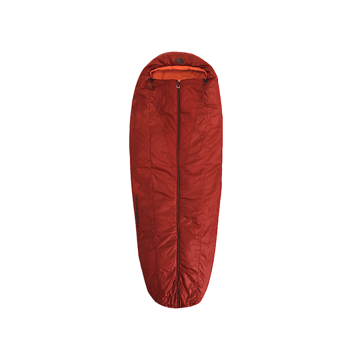 NORTH FACE STORMBREAK 50°F SLEEPING BAG IRON CLAY LAVA RED