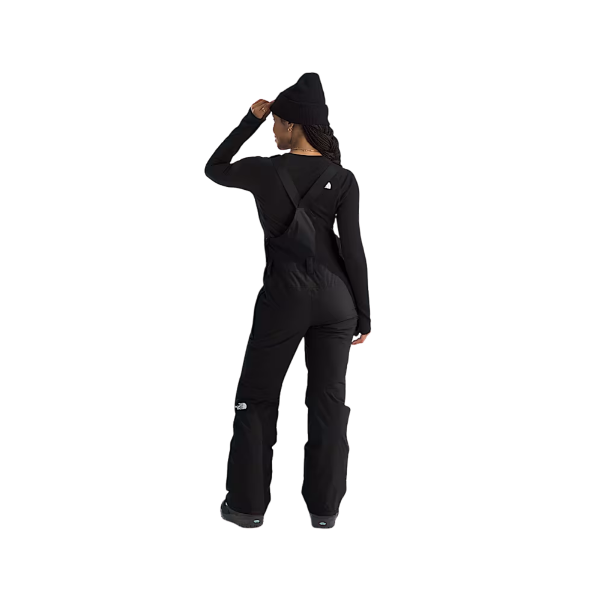 THE NORTH FACE WOMEN'S FREEDOM INSULATED SNOW BIB back view