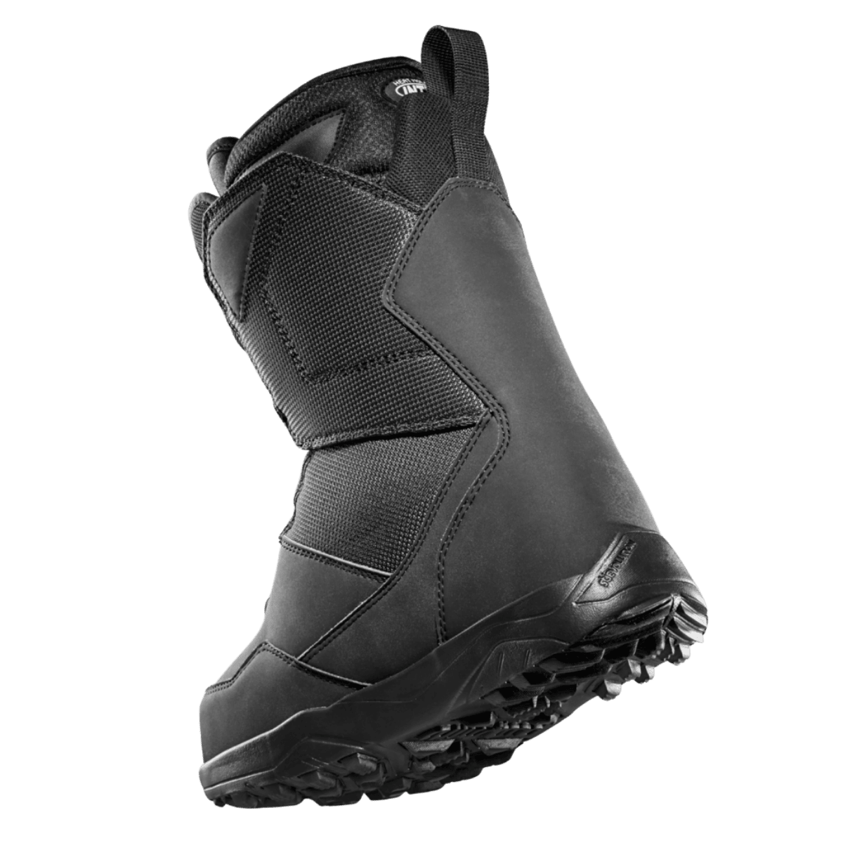 THIRTYTWO WOMEN’S SHIFTY BOA SNOWBOARD BOOTS - BLACK/SILVER_BACK ANGLE