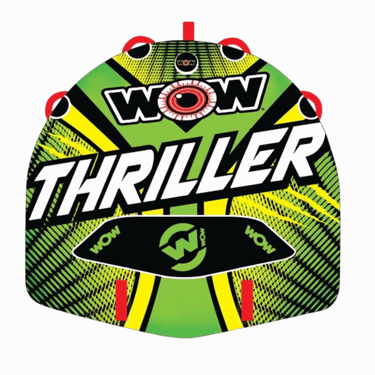 WATER SPORTS THRILLER TOWABLE DECK TUBE_TOP VIEW