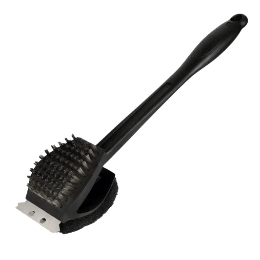 TWISTED ROOT DESIGN 3 IN 1 GRILL BRUSH