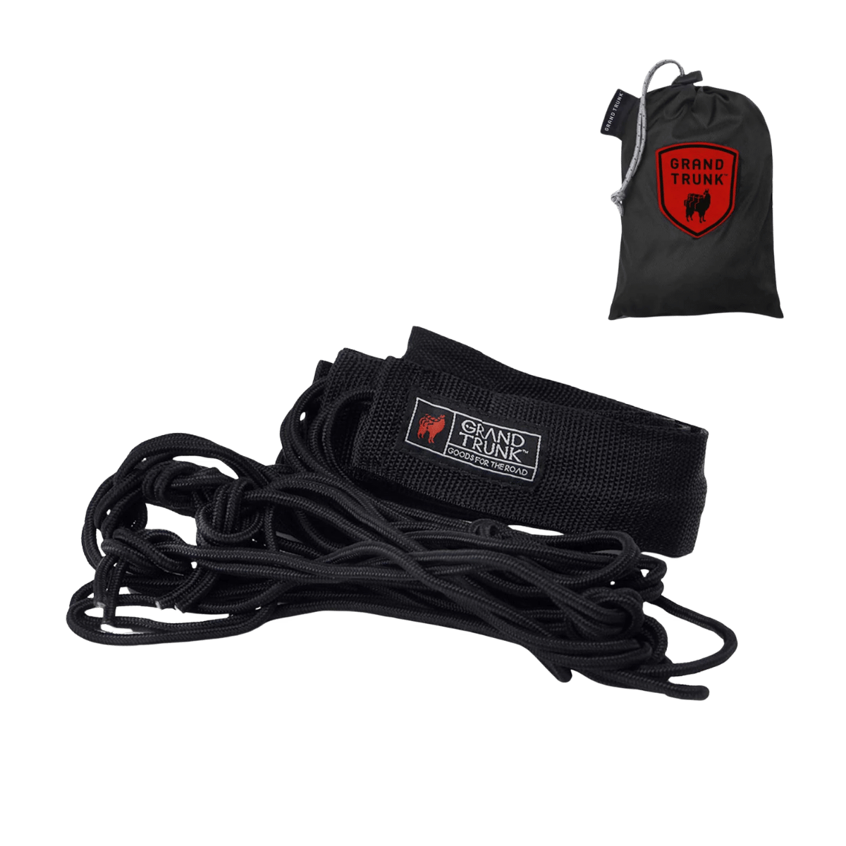 GRAND TRUNK TREE SLING HAMMOCK STRAPS - BLACK