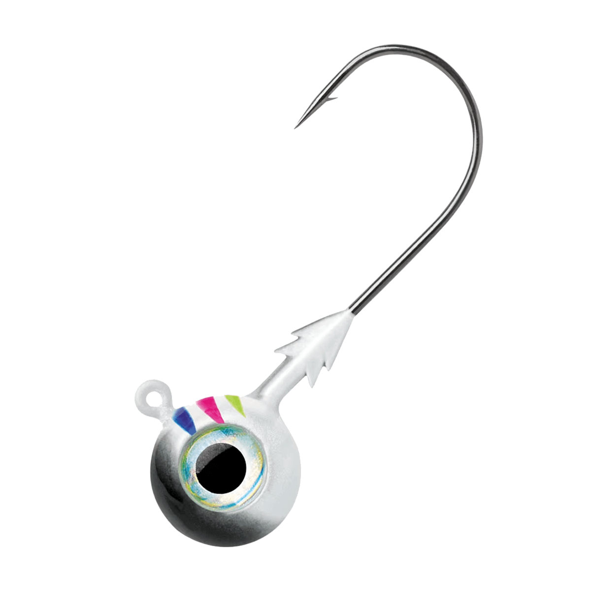 TUNGSTEN MOON EYE JIG GLOW BLACK WONDERBREAD