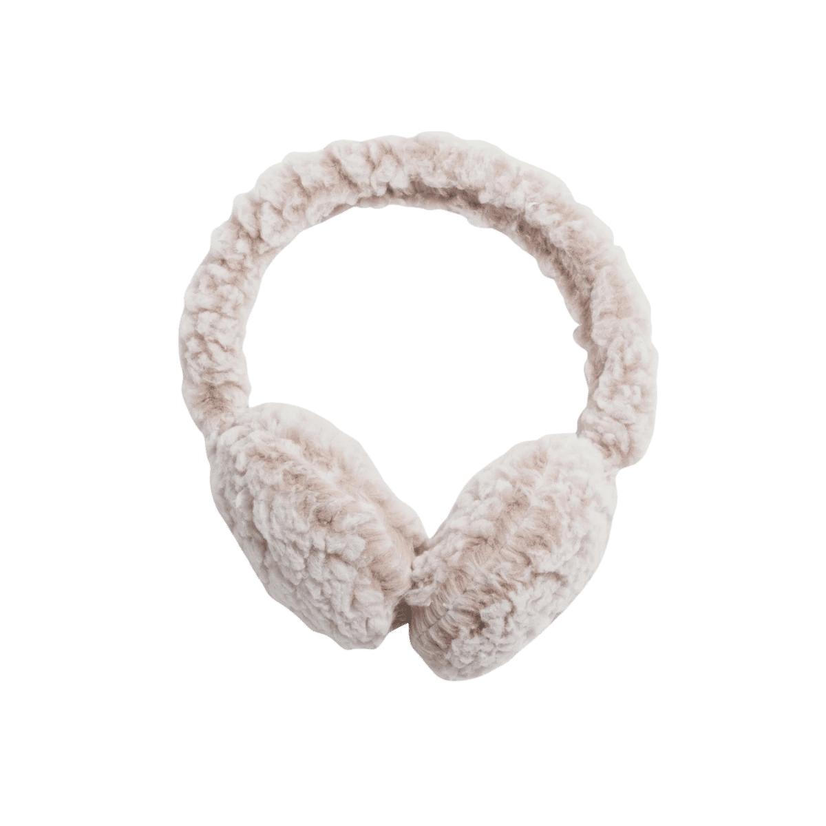 TURTLE FUR COMFORT LUSH WHITEOUT EAR MUFF NATURAL