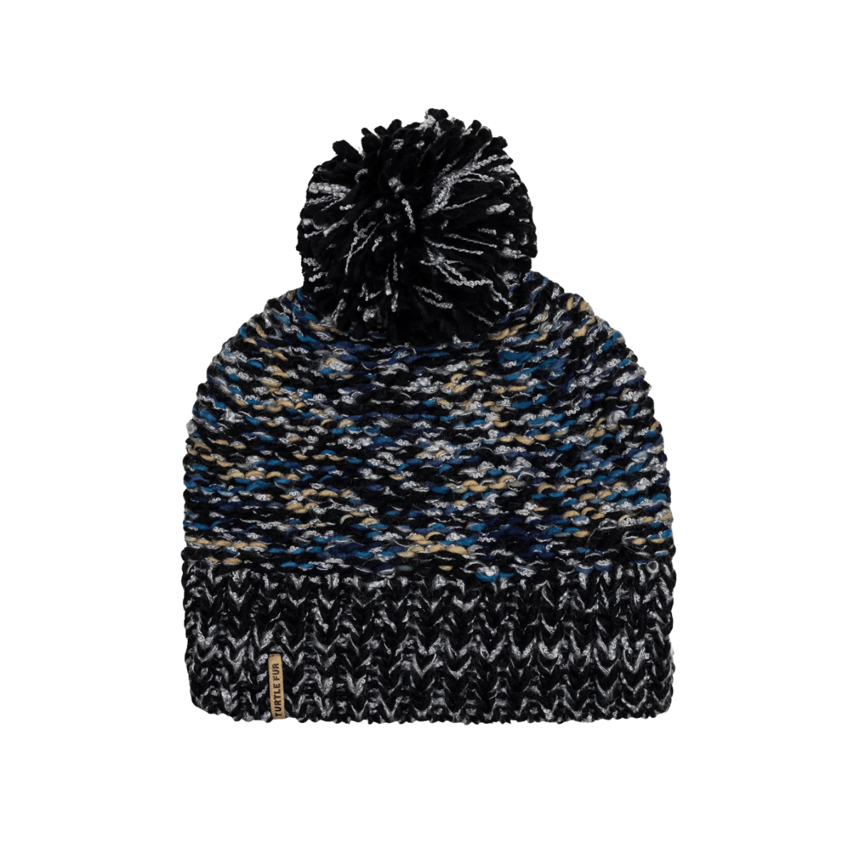 TURTLE FUR W FIREFLY POM ONYX