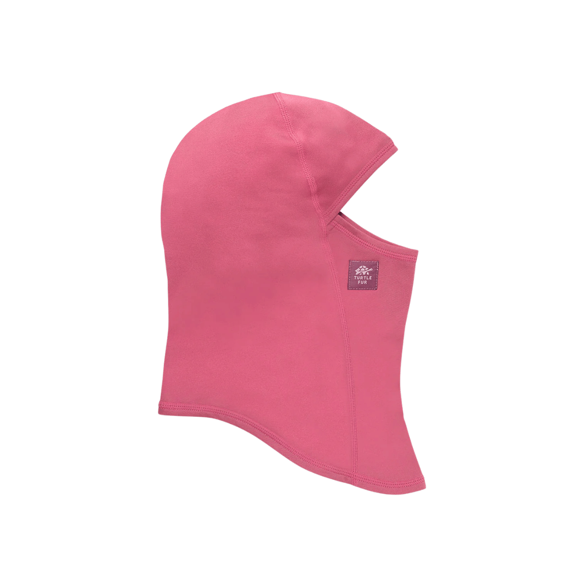 TURTLE FUR KID COMFORT SHELL MAXCLAVA, FLOWER COLOR, SIDE ANGLE, LOGO