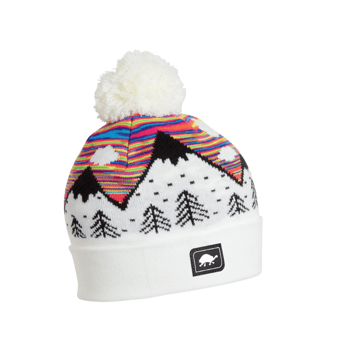 TURTLE FUR KIDS MOUNTAIN DREAMER BEANIE - RAINBOW
