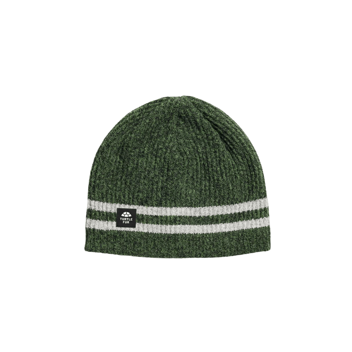TURTLE FUR MR. HAPPY RAGG WOOL BEANIE - RANGER - FRONT VIEW