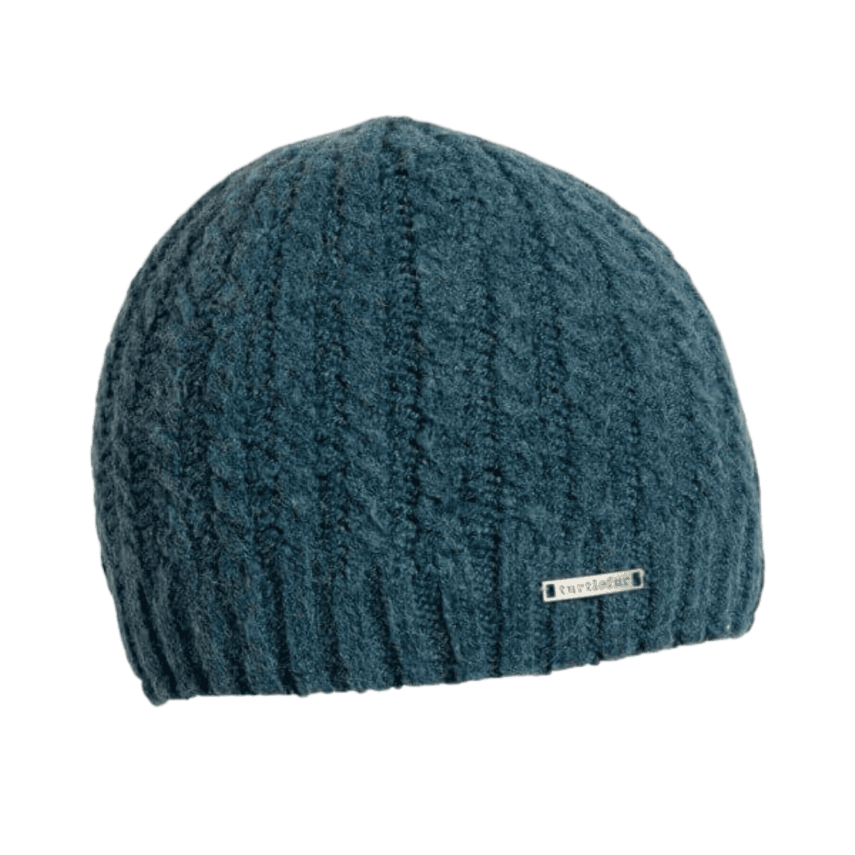 TURTLE FUR RECYCLED PELLY BEANIE - DARK TEAL