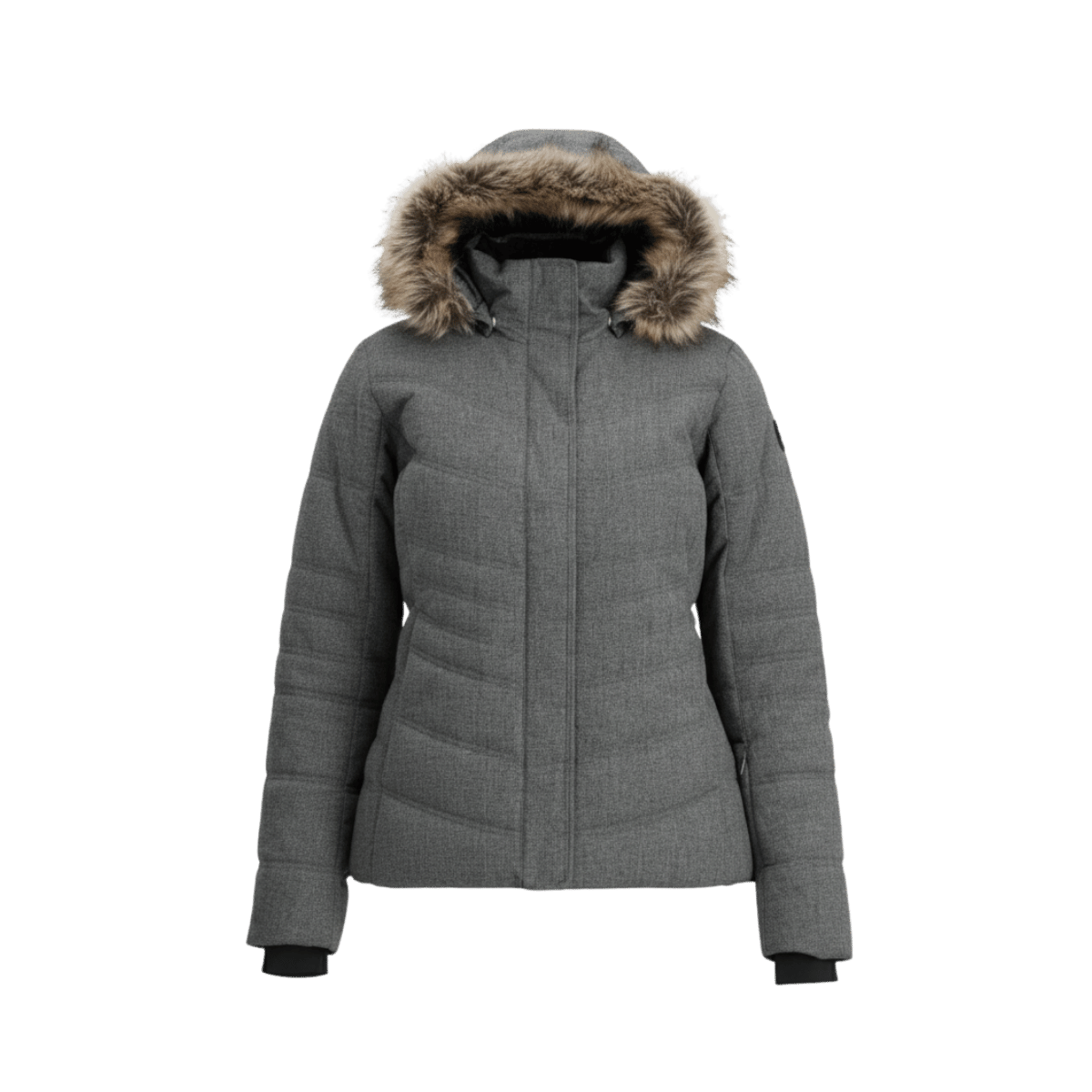 OBERMEYER WOMEN TUSCANY II JACKET - CHARCOAL_1