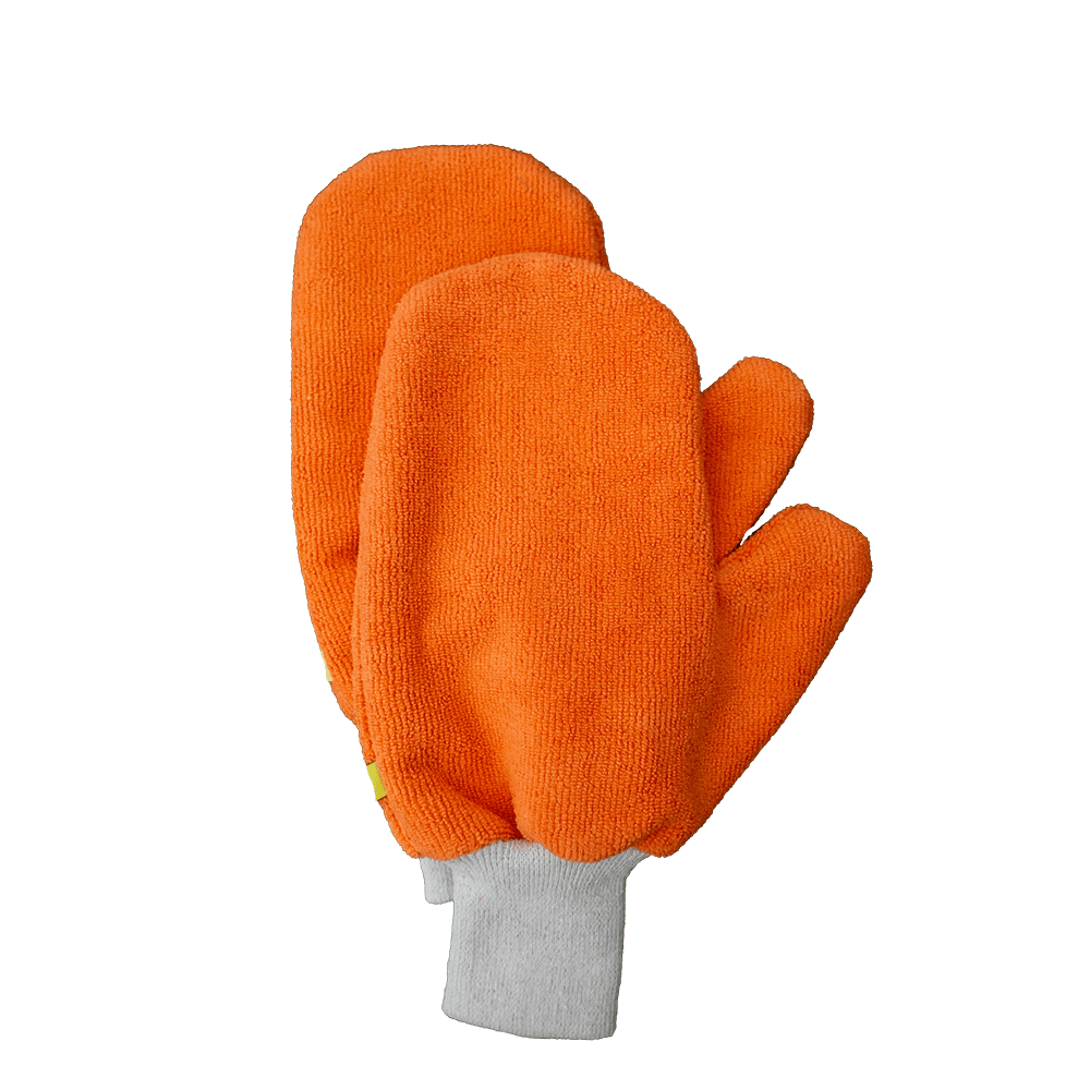 Tick mitt orange color