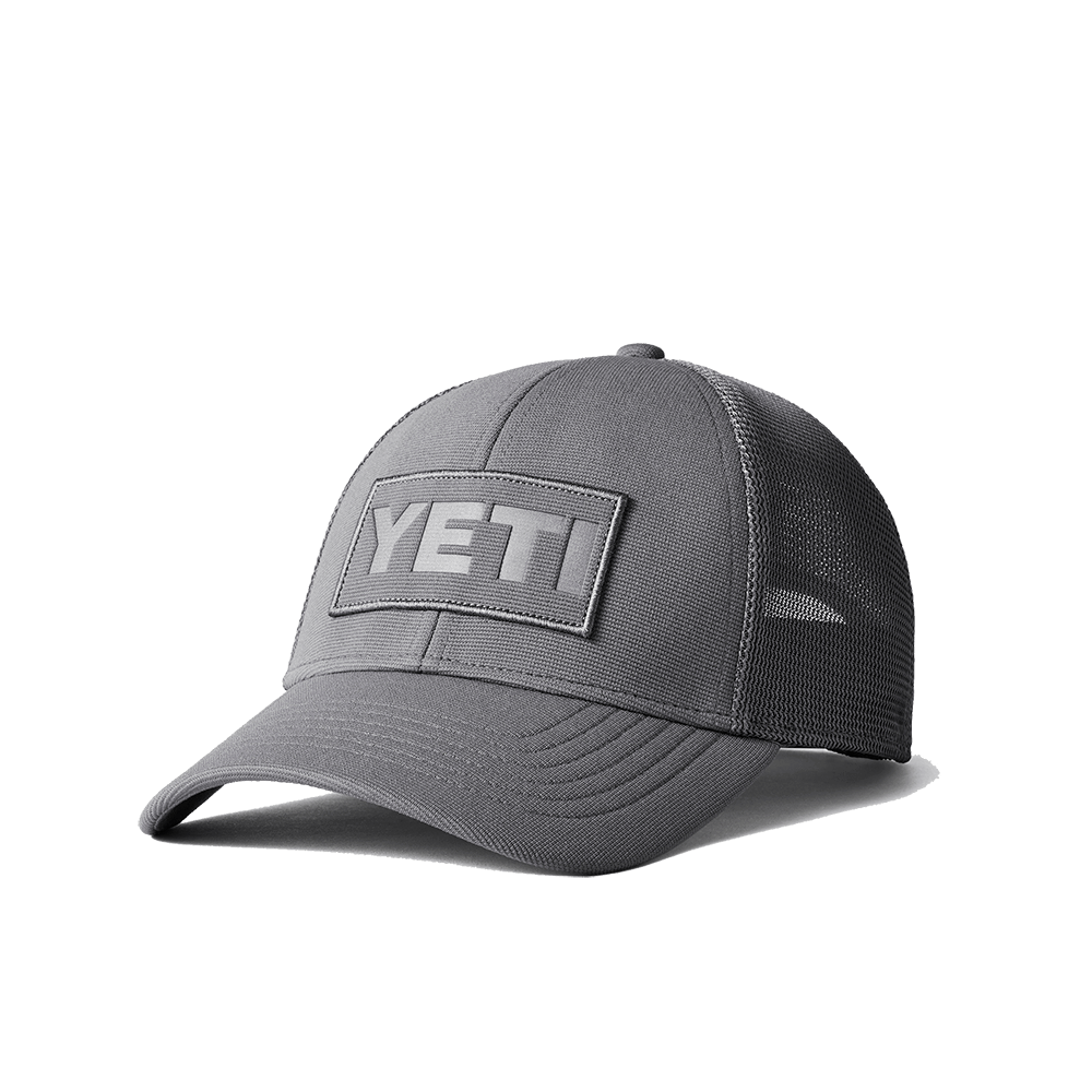 PATCH TRUCKER HAT - Gray on Gray