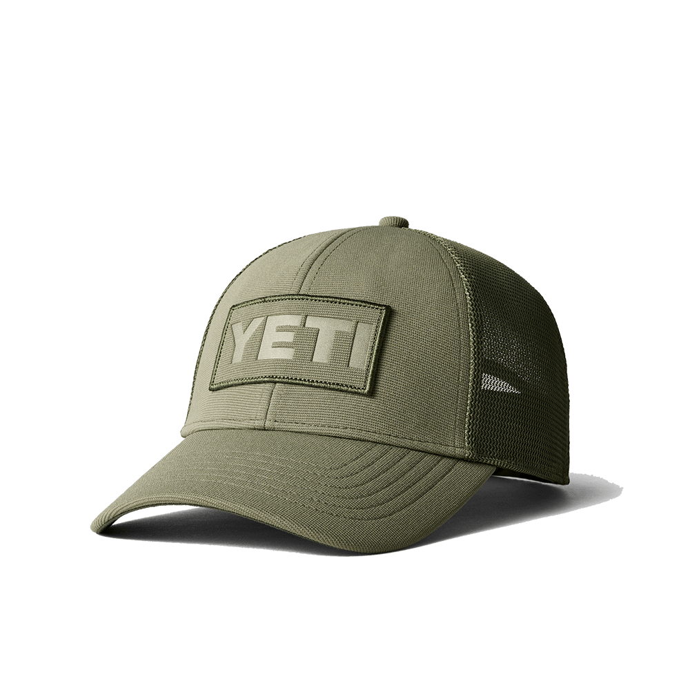 PATCH TRUCKER HAT - Olive on Olive