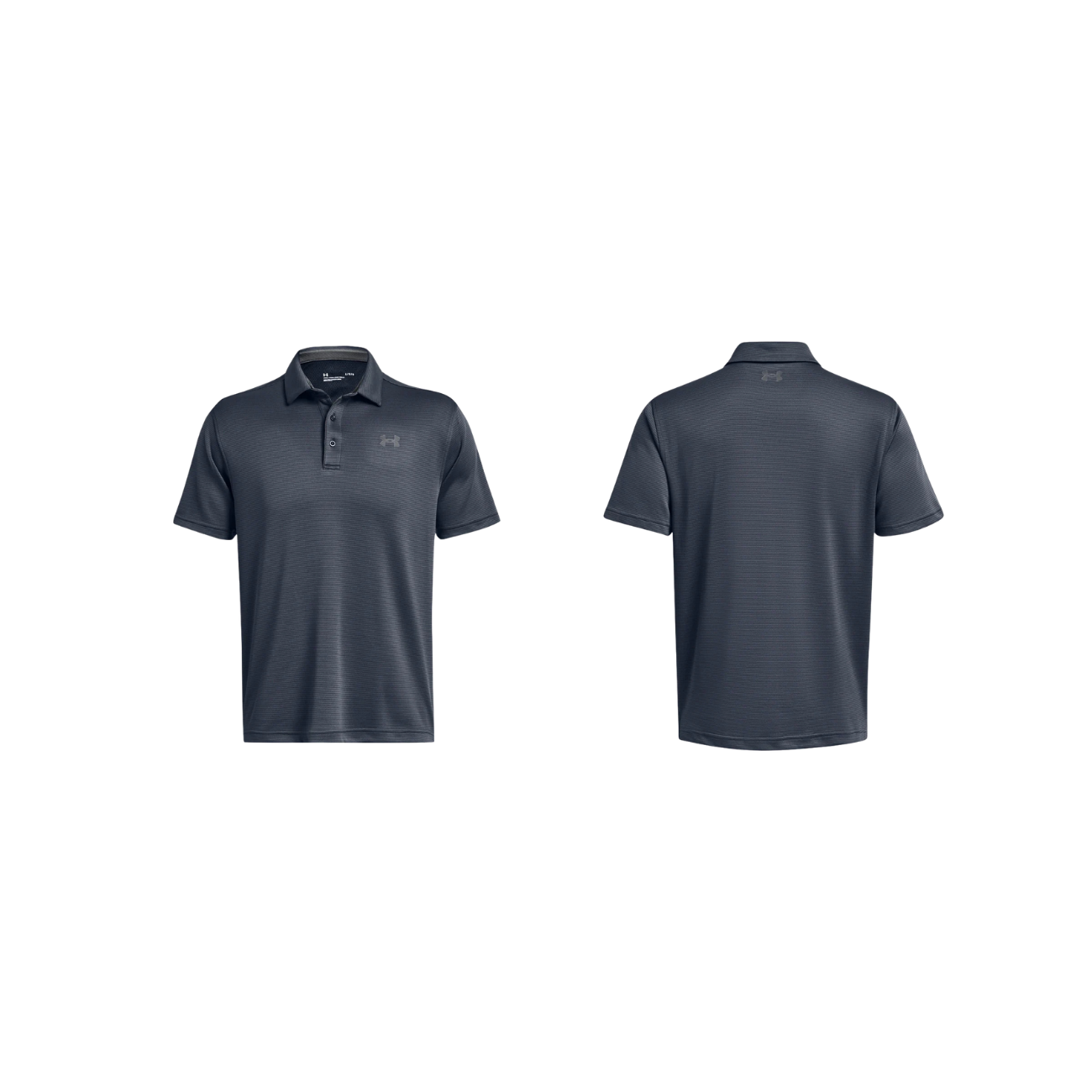 UNDER ARMOUR TECH POLO DOWNPOUR GRAY