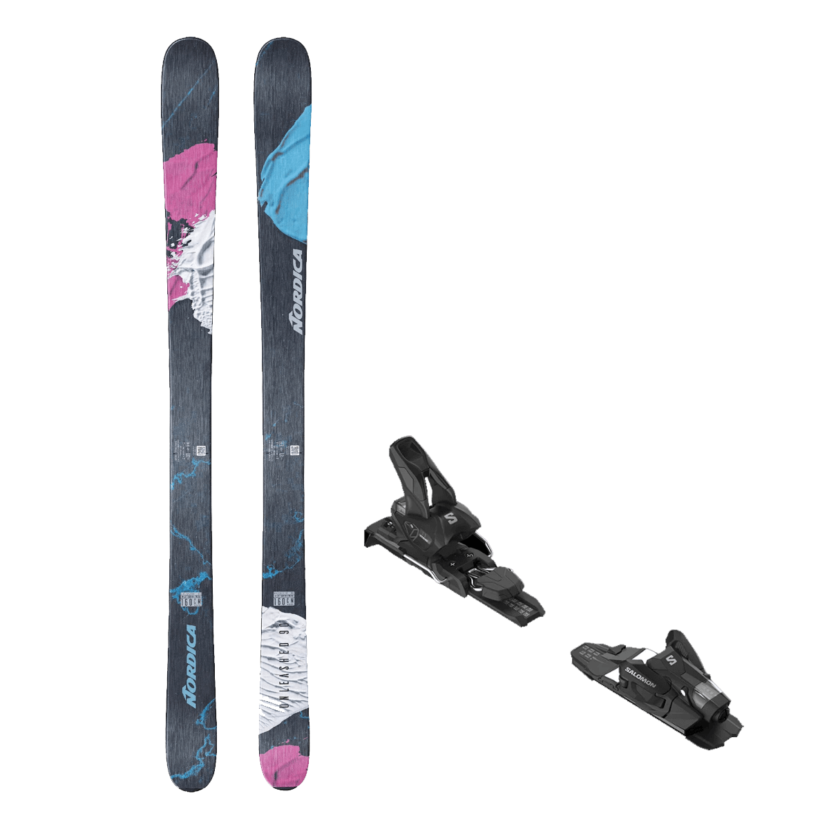 UNLEASHED 98 SKIS PLUS STRIVE 11 GM DEMO BINDINGS 2024
