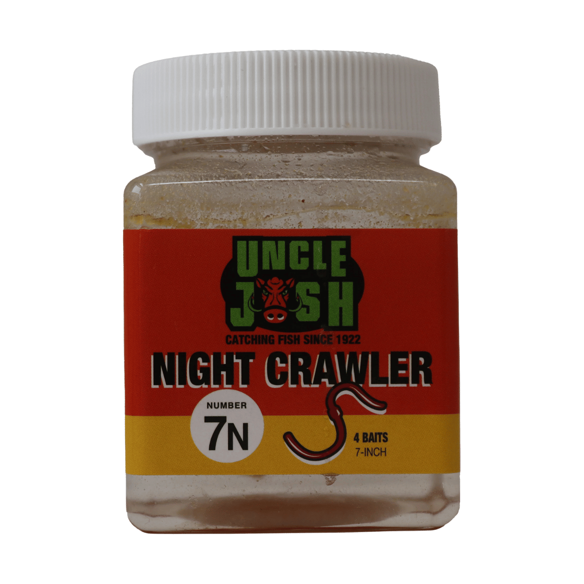 UNCLE JOSH BAIT PORK NIGHT CRAWLER IN JAR