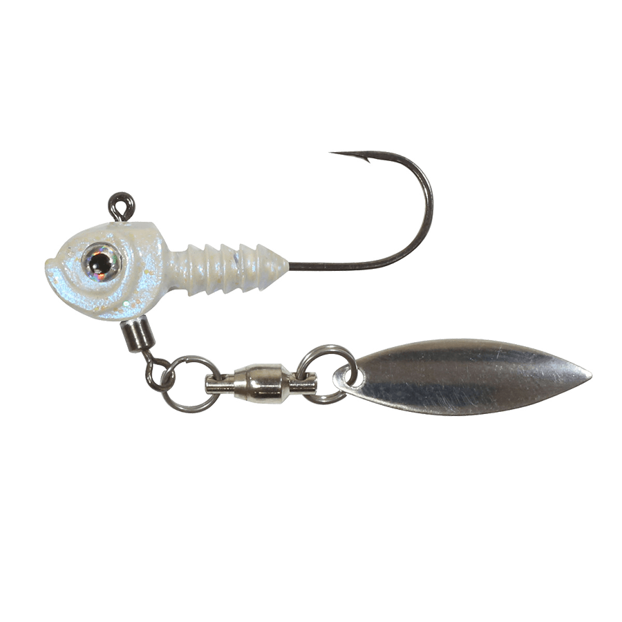 SMELTINATOR UNDERSPIN JIG GUSSY SHAD