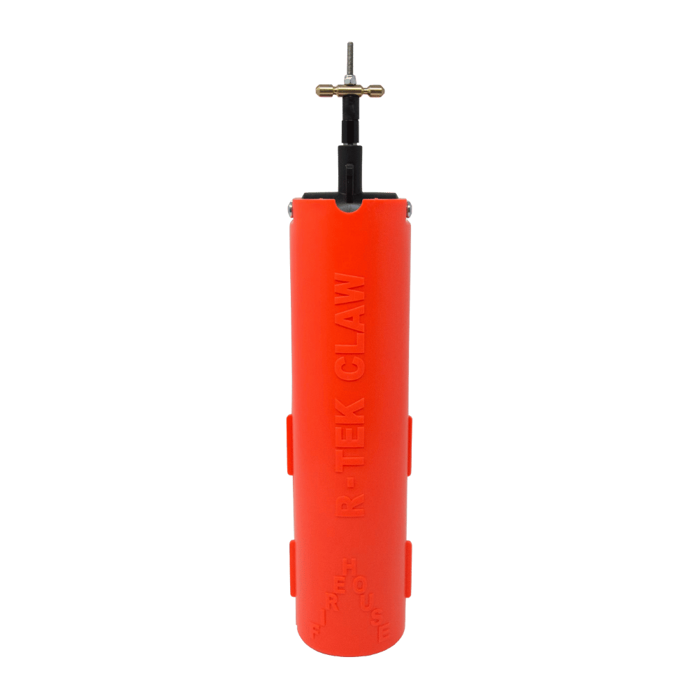 FIREHOUSE R-TEK CLAW TIP-UP - RED - FRONT VIEW