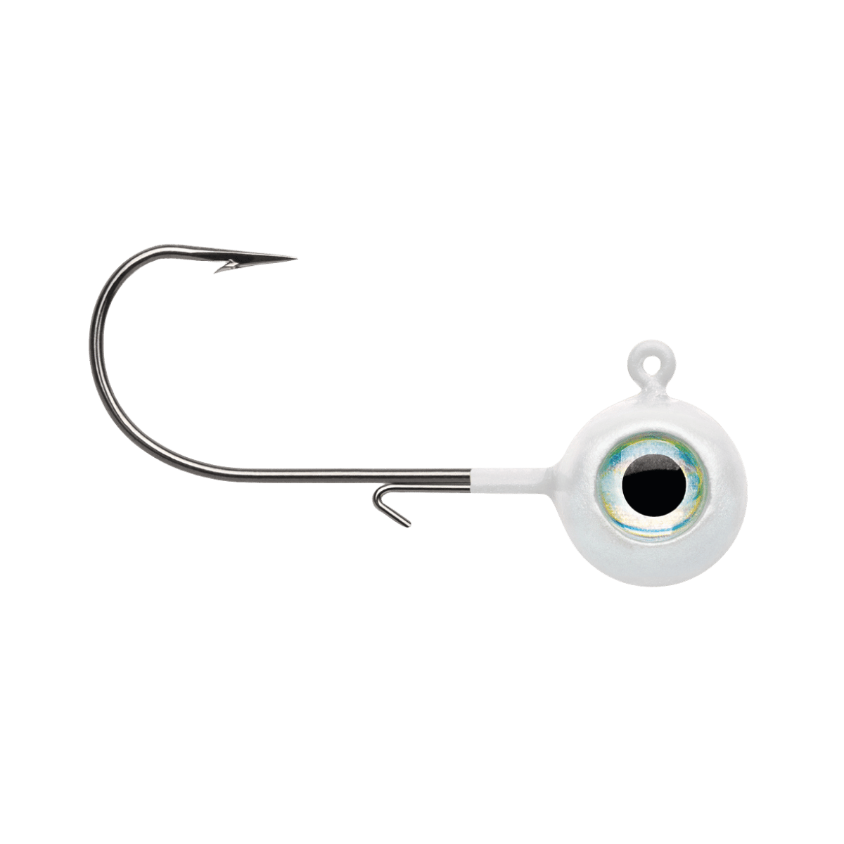 VMC NEON MOON EYE JIG WHITE 1/16 OZ