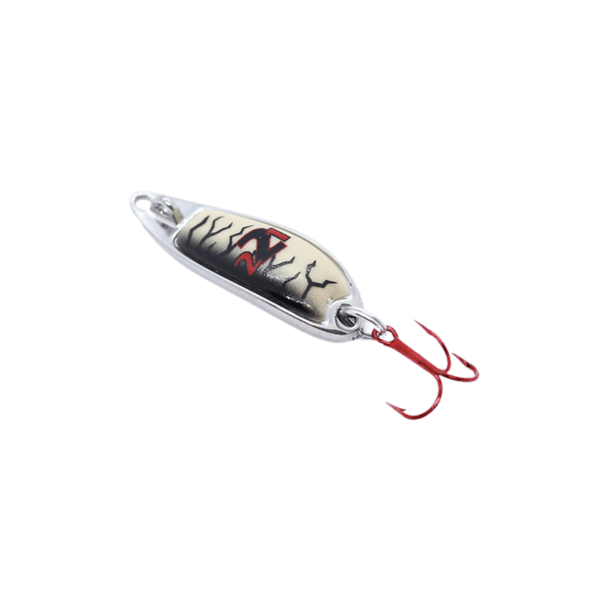 VENOM FLOATS INFERNO 221 FLUTTER SPOON - PLATINUM - 33MM