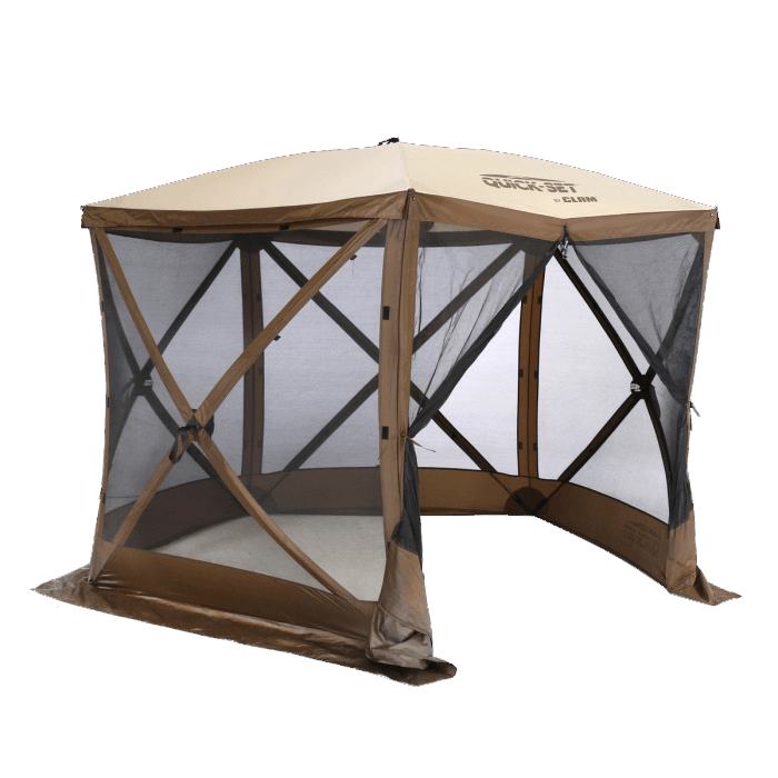 VENTURE SCREEN TENT - Brown Open