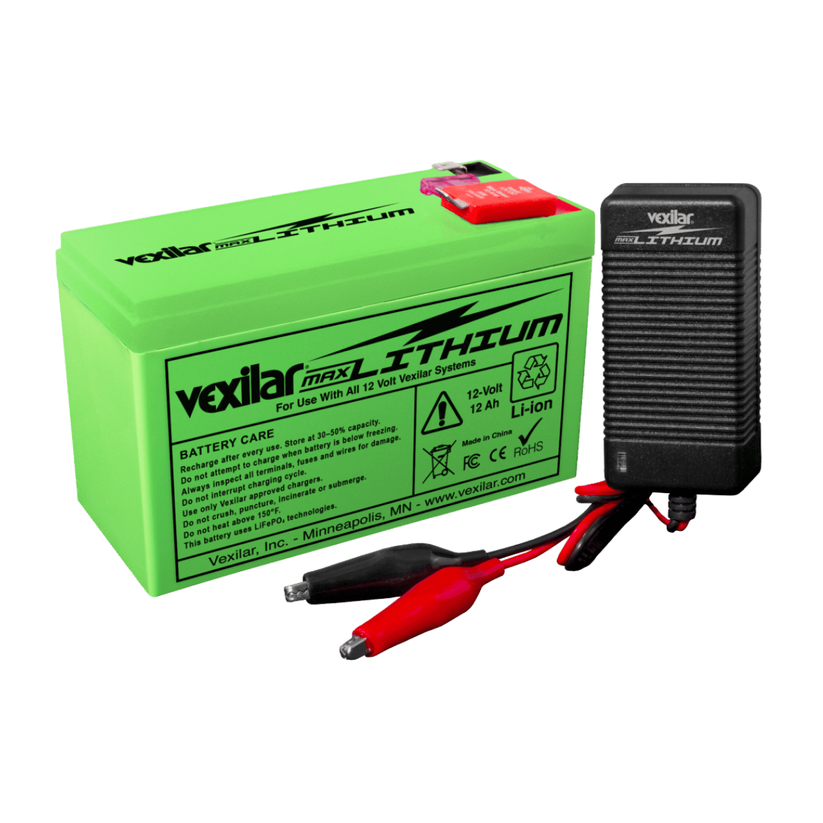 VEXILAR 12V MAX LITHIUM 2.5 CHARGER
