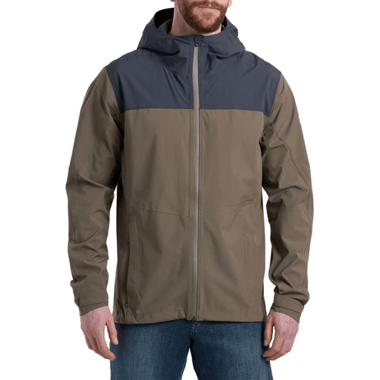KUHL STRETCH VOYAGR RAIN JACKET - DRIFTWOOD