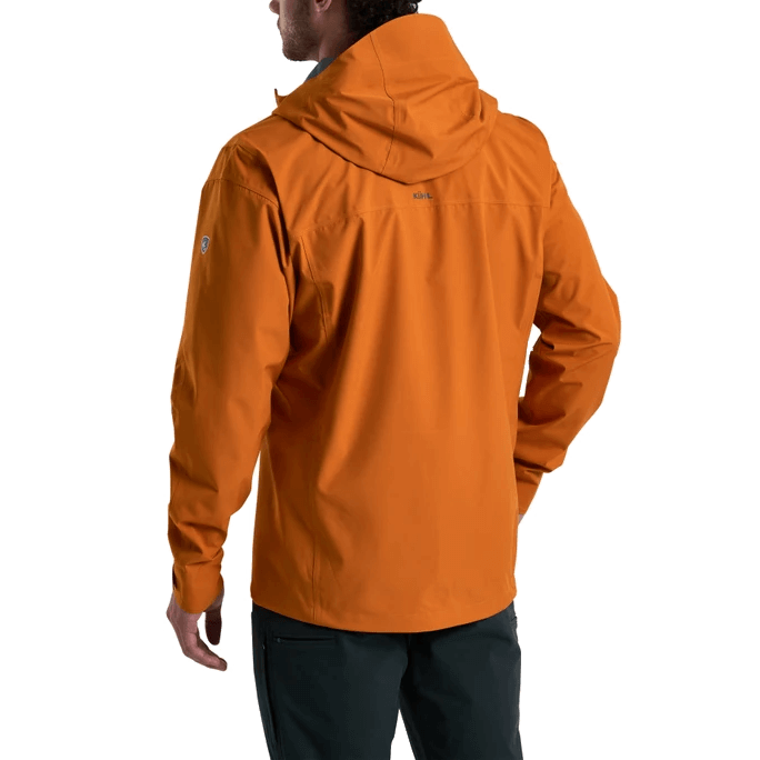 KUHL STRETCH VOYAGR RAIN JACKET - EMBER BACK