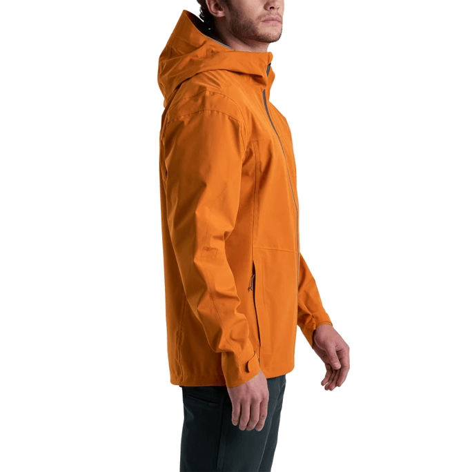 KUHL STRETCH VOYAGR RAIN JACKET - EMBER SIDE