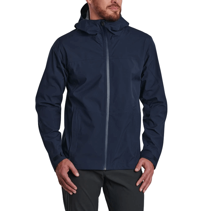 KUHL STRETCH VOYAGR RAIN JACKET - PIRATE BLUE