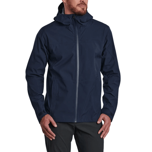 KUHL STRETCH VOYAGR RAIN JACKET - PIRATE BLUE