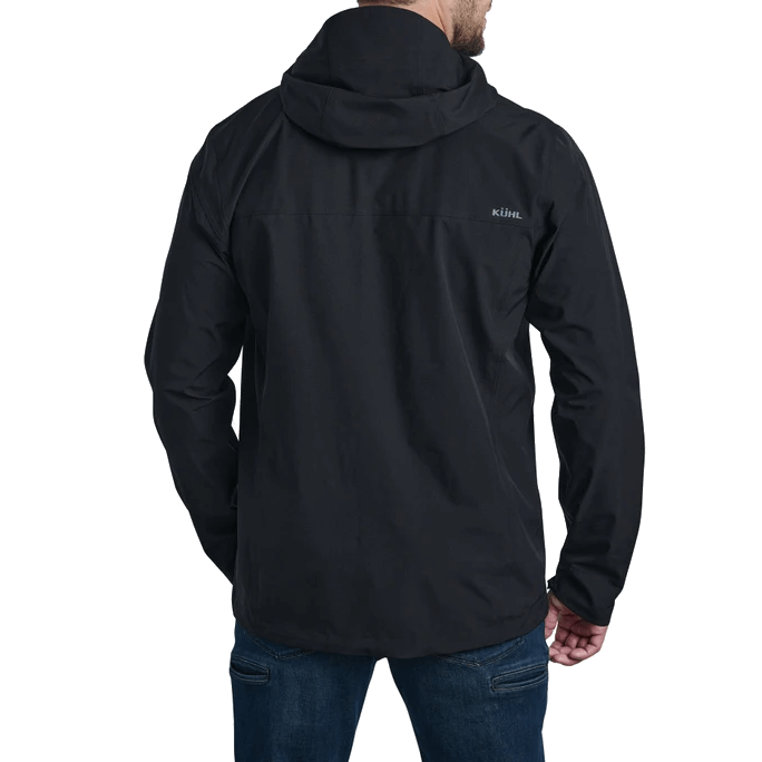 KUHL STRETCH VOYAGR RAIN JACKET - RAVEN BACK