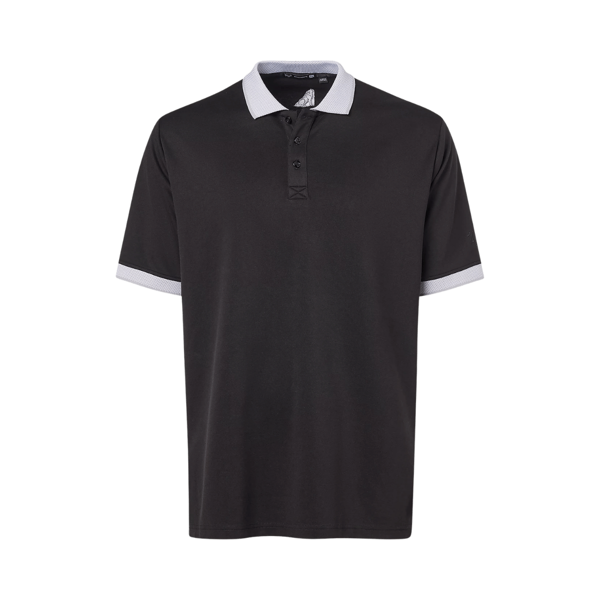 WAGGLE GOLF ALPHA HABITAT POLO BLACK