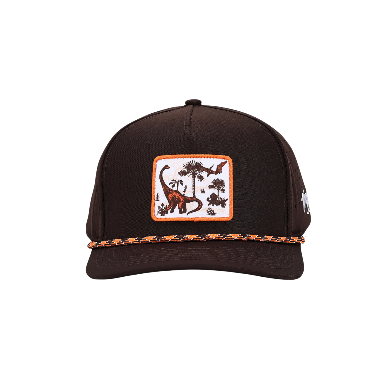 WAGGLE GOLF LAND BEFORE GOLF HAT BROWN