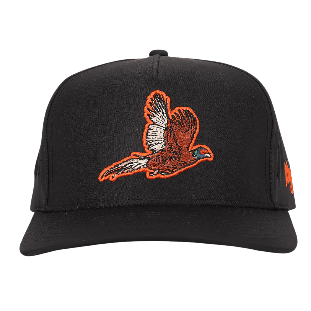 WAGGLE GOLF PHEASANT HAT - BLACK