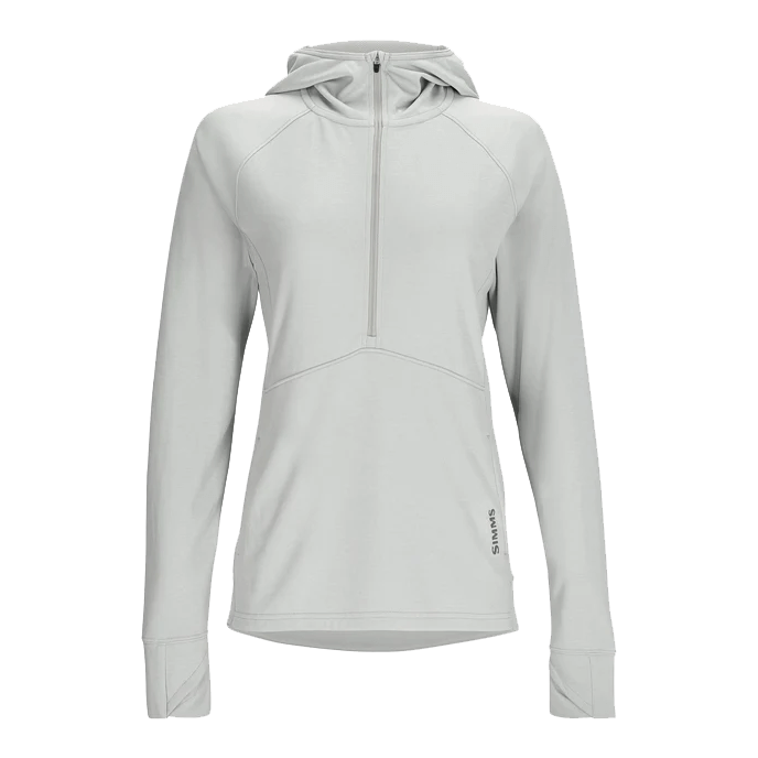 SIMMS WOMEN'S BUGSTOPPER HOODY - STERLING HEATHER