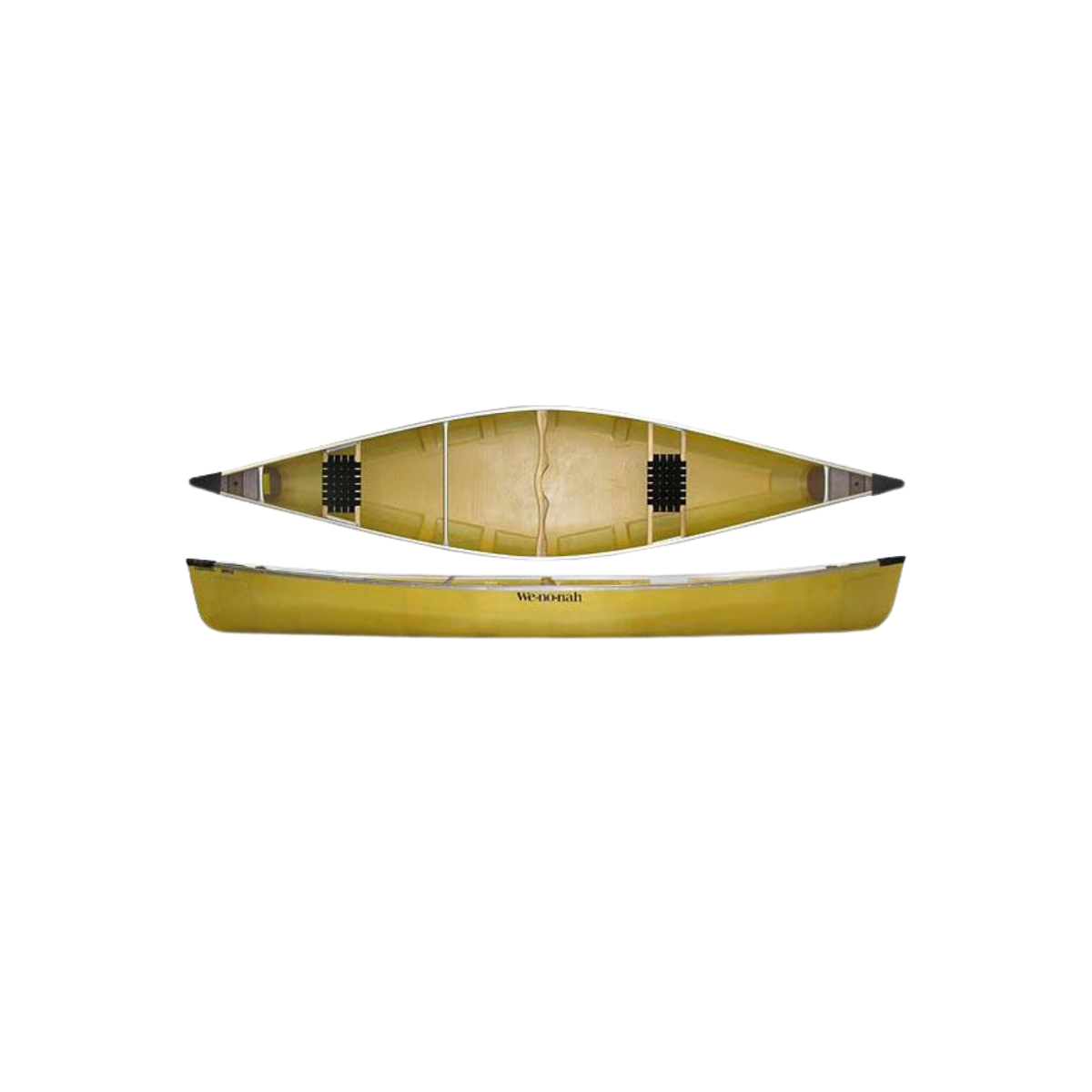 WE-NO-NAH FISHERMAN ULTRA LIGHT CANOE 23 YELLOW