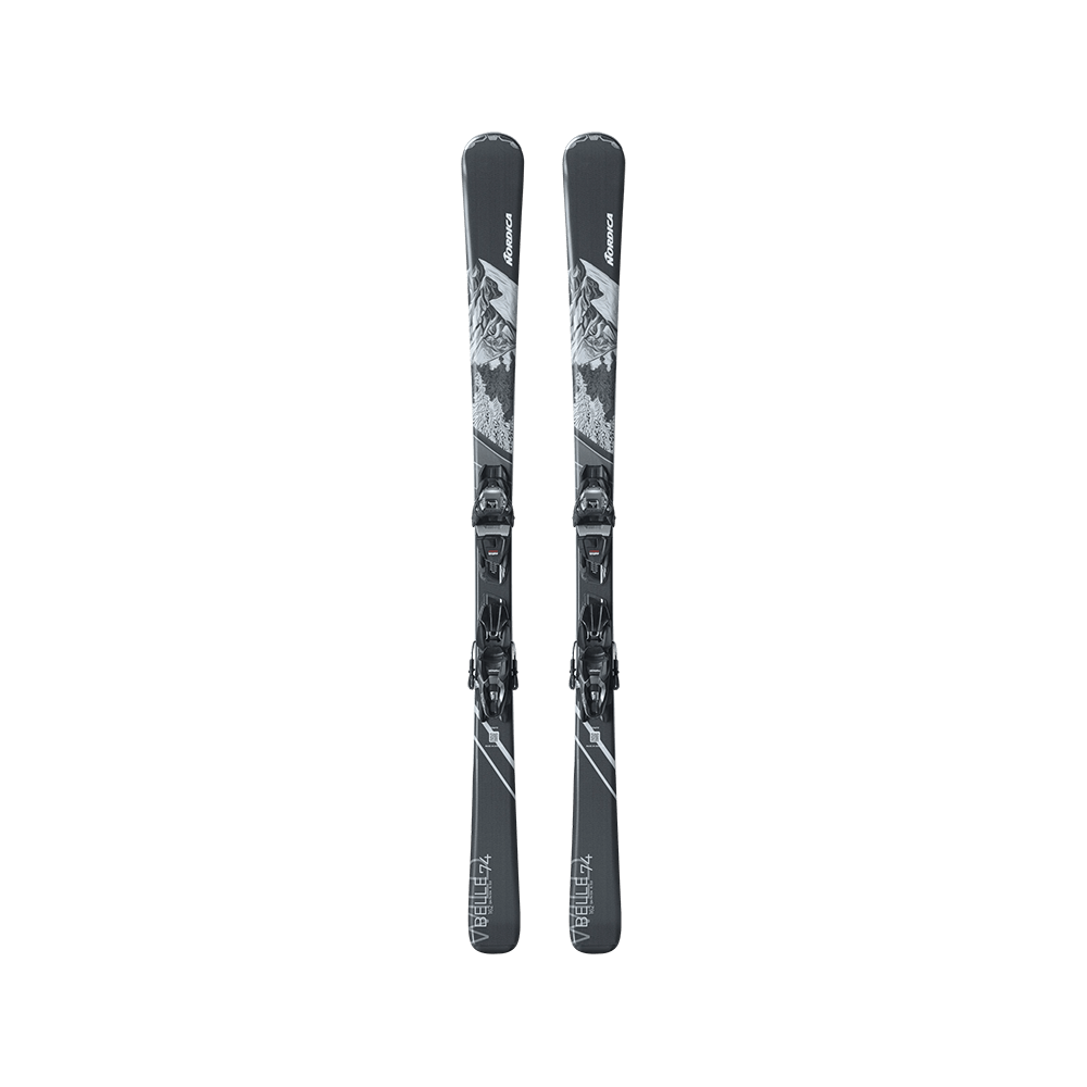WILD BELLE 74 CA W/TP2 10 - WOMANS SKI - BLACK/BLUE