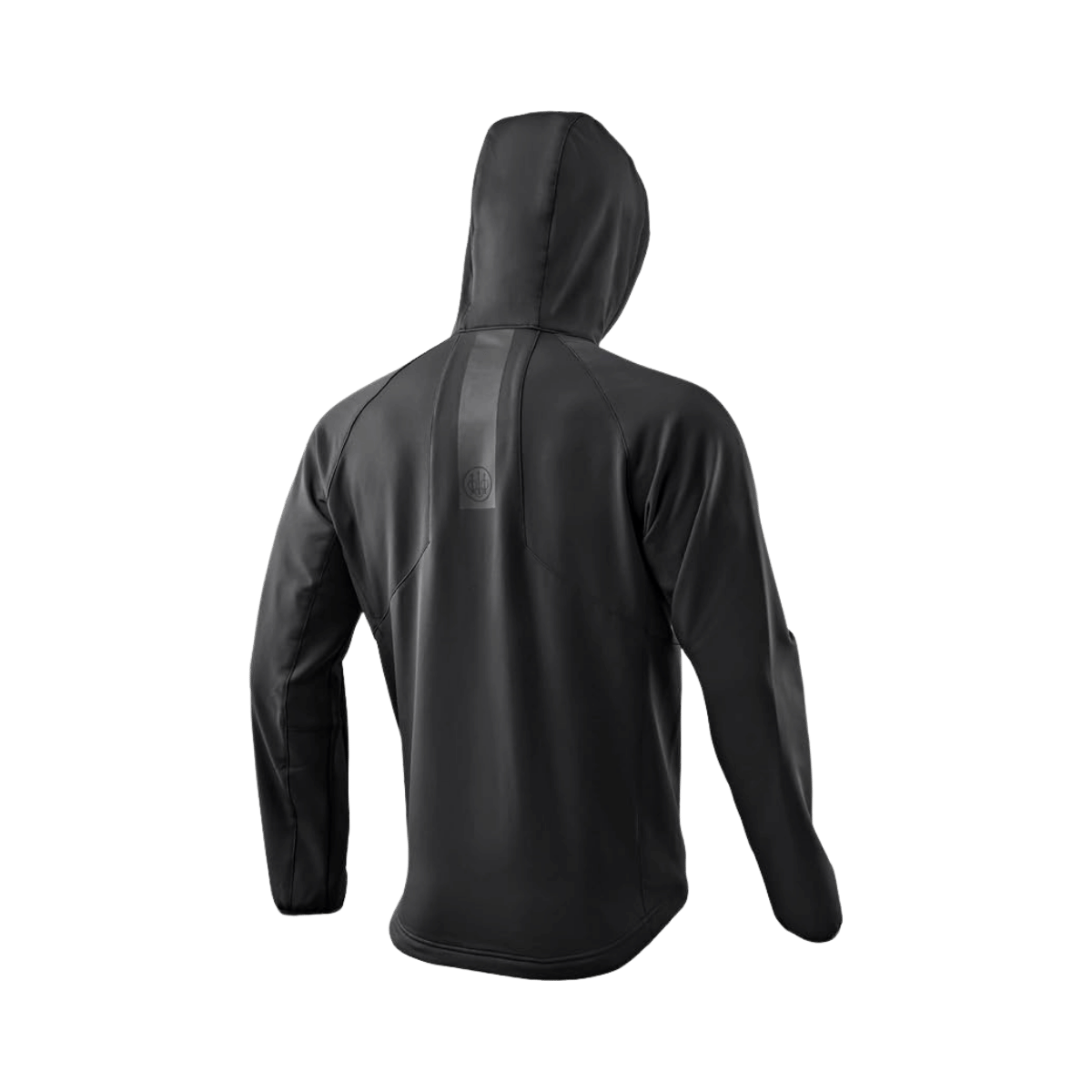 BERETTA MEN'S WINDSTRYKE FULL ZIP LINED HOODY_EBONY_1 back view