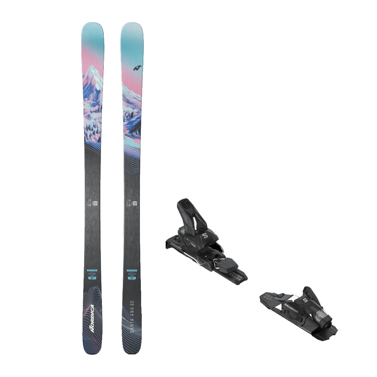 WOMEN'S SANTA ANA 82 SKIS + STRIVE 11 GM DEMO BINDINGS