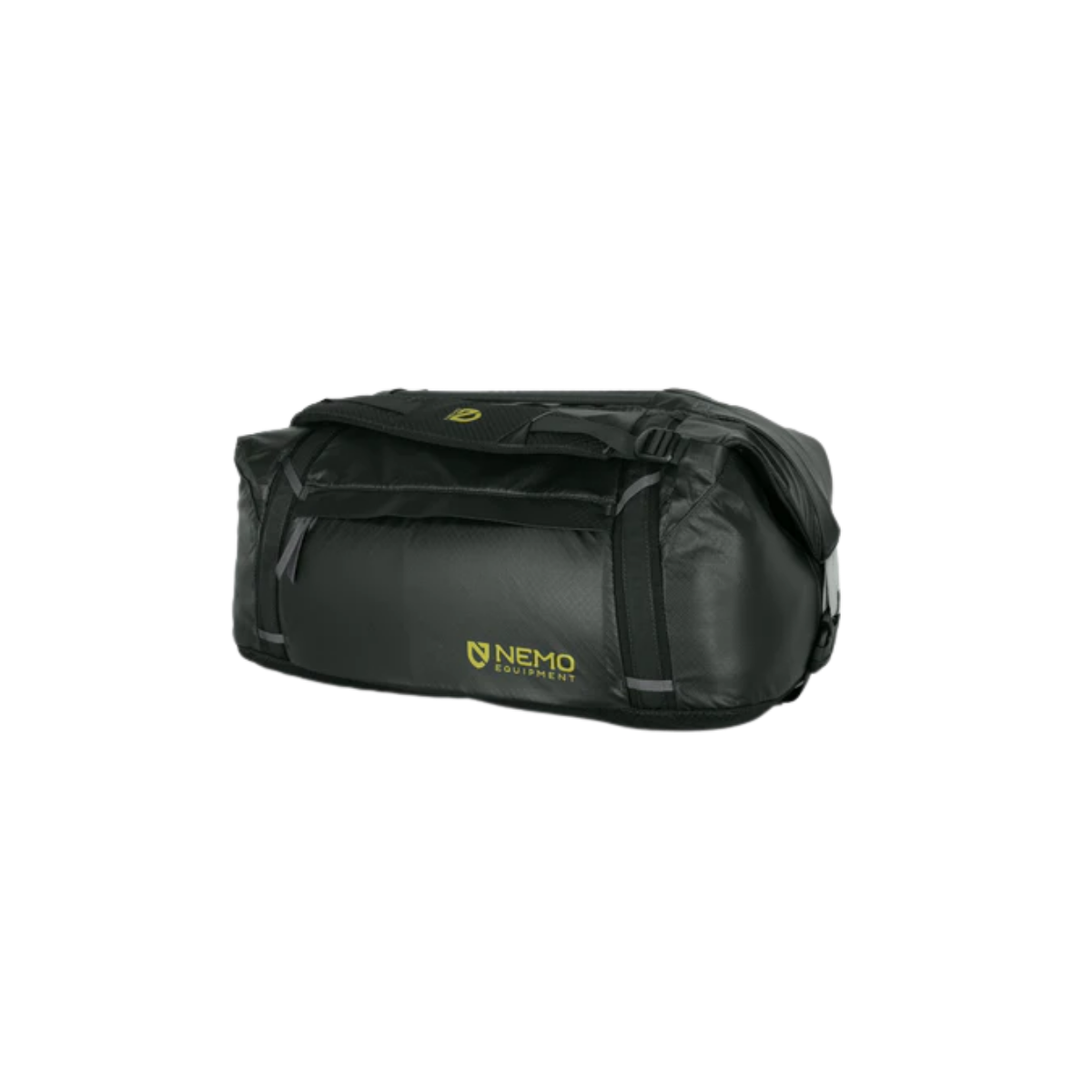 WORLD FAMOUS 55L CONVERTIBLE DUFFLE BAG BLACK