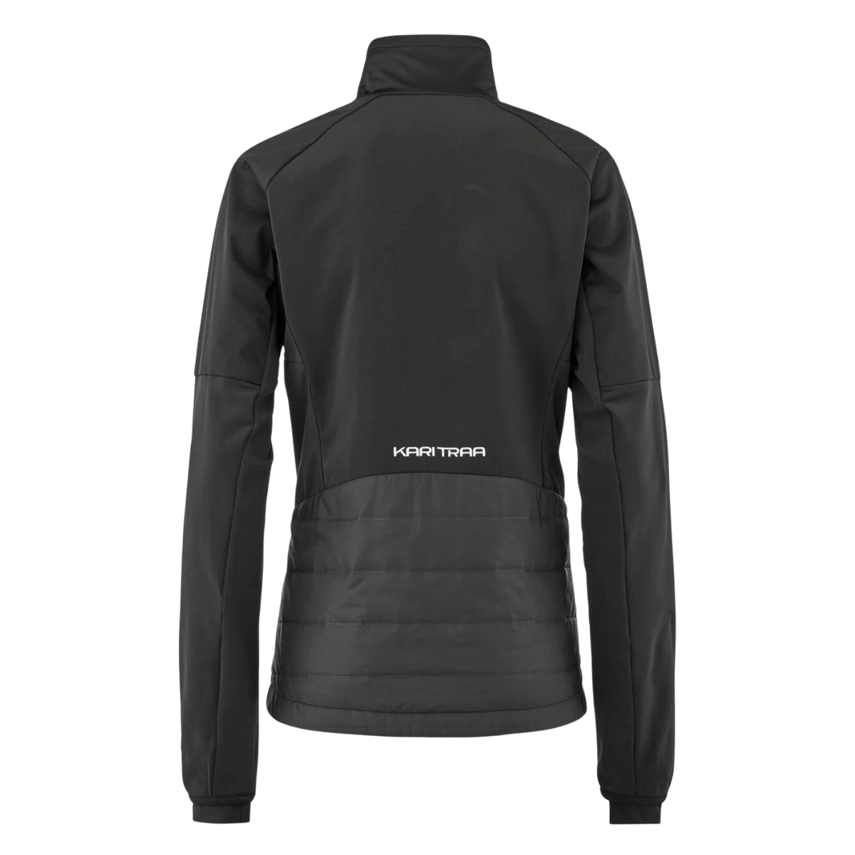 KARI TRAA RAGNA OUTDOOR TRAINING JACKET WOMENS - BLACK_BACK ANGLE